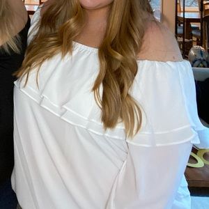 Michael Kors off the shoulder top